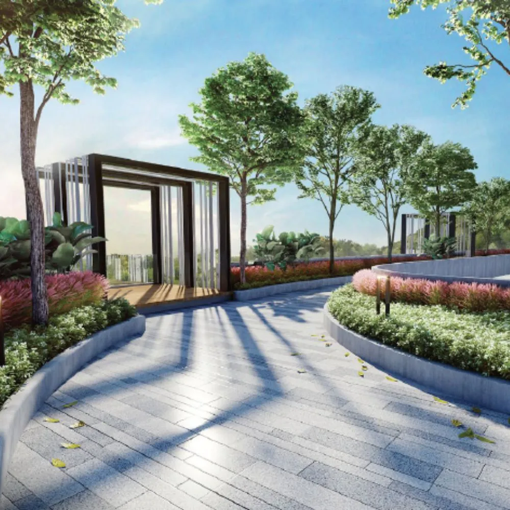 Jesselton Courtyard - Aero Collection