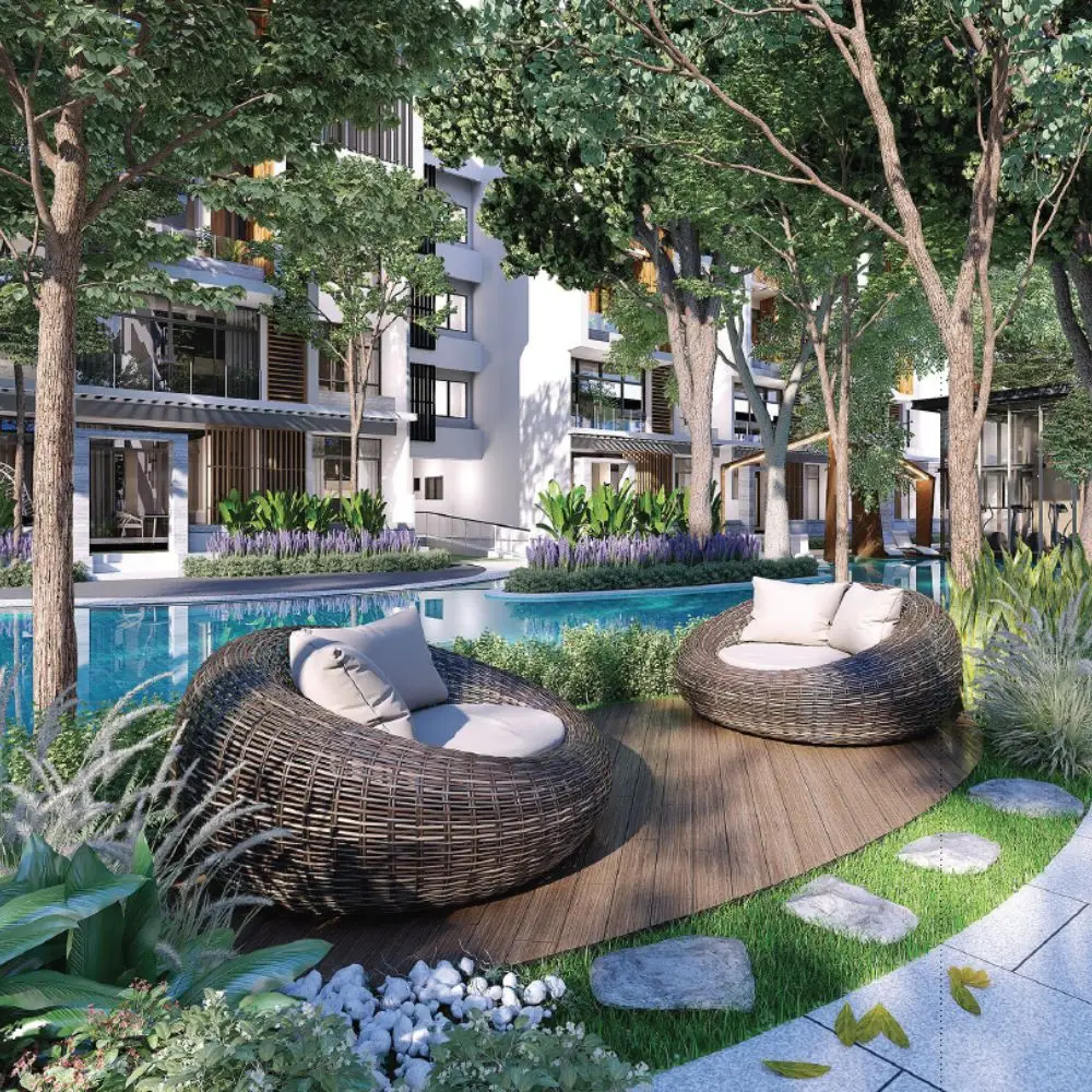 Jesselton Courtyard - Natures Splendour