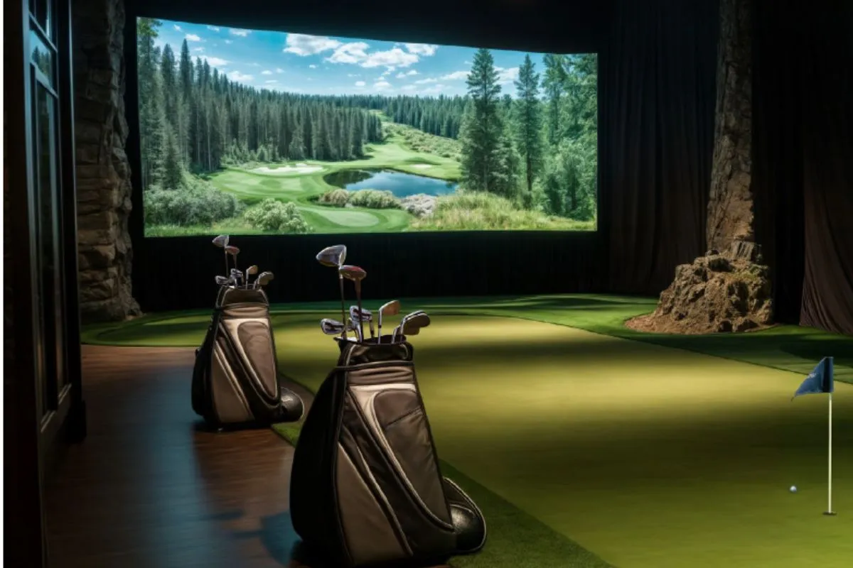 Lightwater Residences Golf Simulator